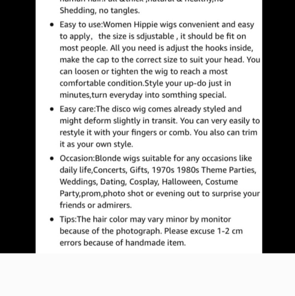 Farah Faucet Style Wig Blonde for Fun Fashion or halloween costume dress up - Picture 5 of 9